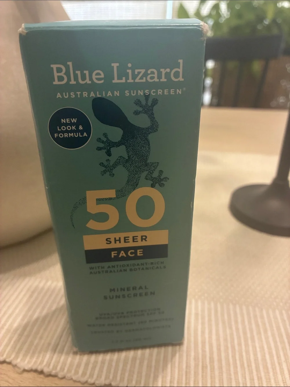 Blue Lizard SPF 50 Sheer Face Mineral Sunscreen - 1.7 oz